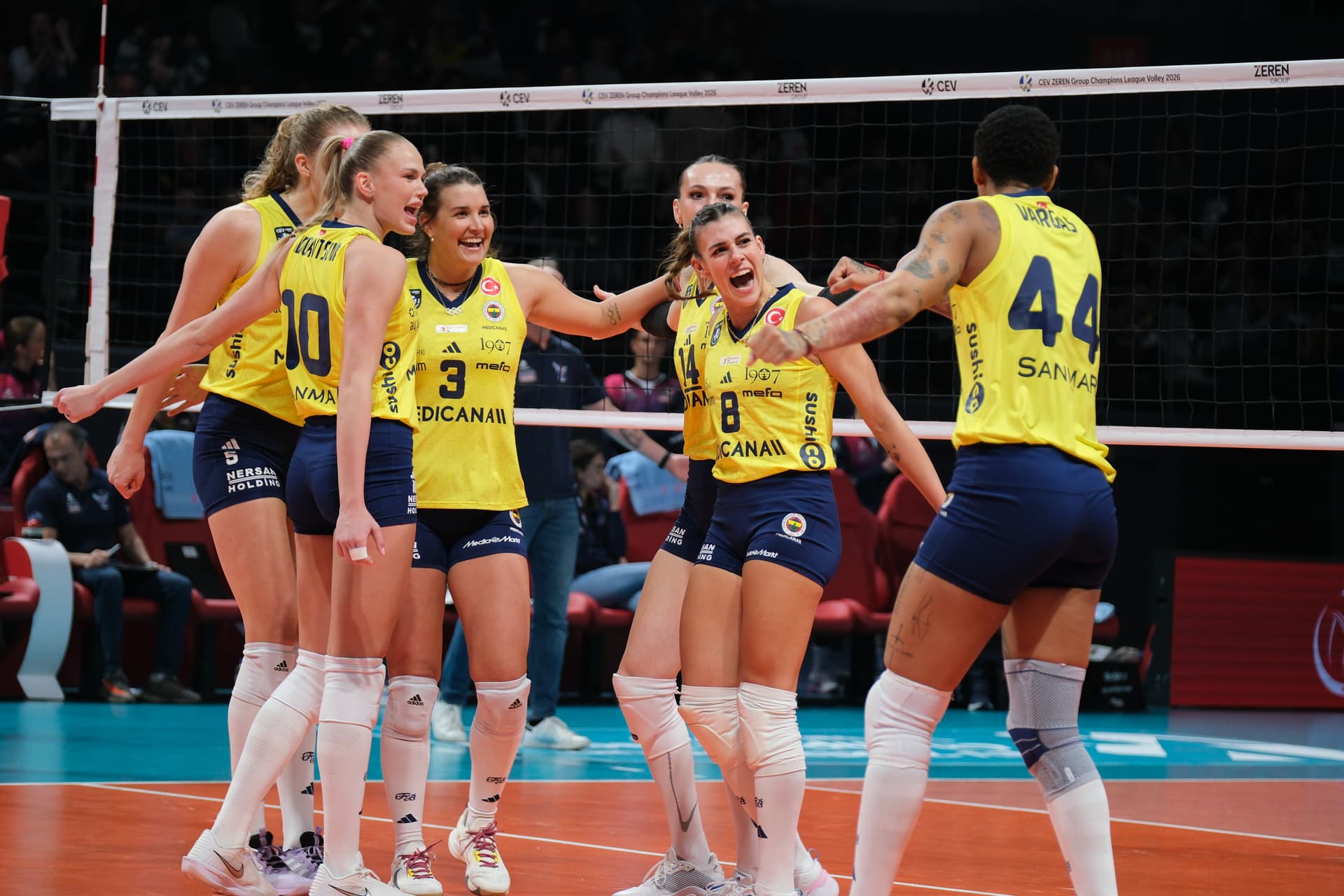 Fenerbahçe Medicana, Novara Karşısında Seriyi Sürdürdü