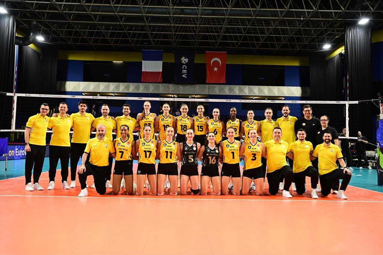 VakıfBank, Şampiyonlar Ligi A Grubu’nda Beşinci Galibiyetini Aldı