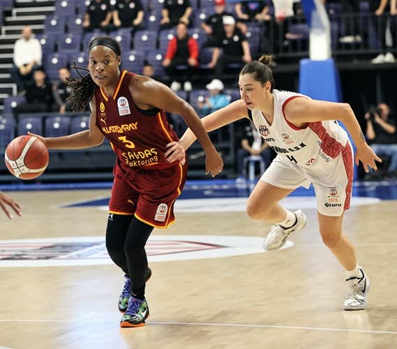 Kadınlar Basketbol Süper Ligi'nde 2. hafta: Galatasaray uzatmada kazandı, Fenerbahçe 2'de 2 yaptı