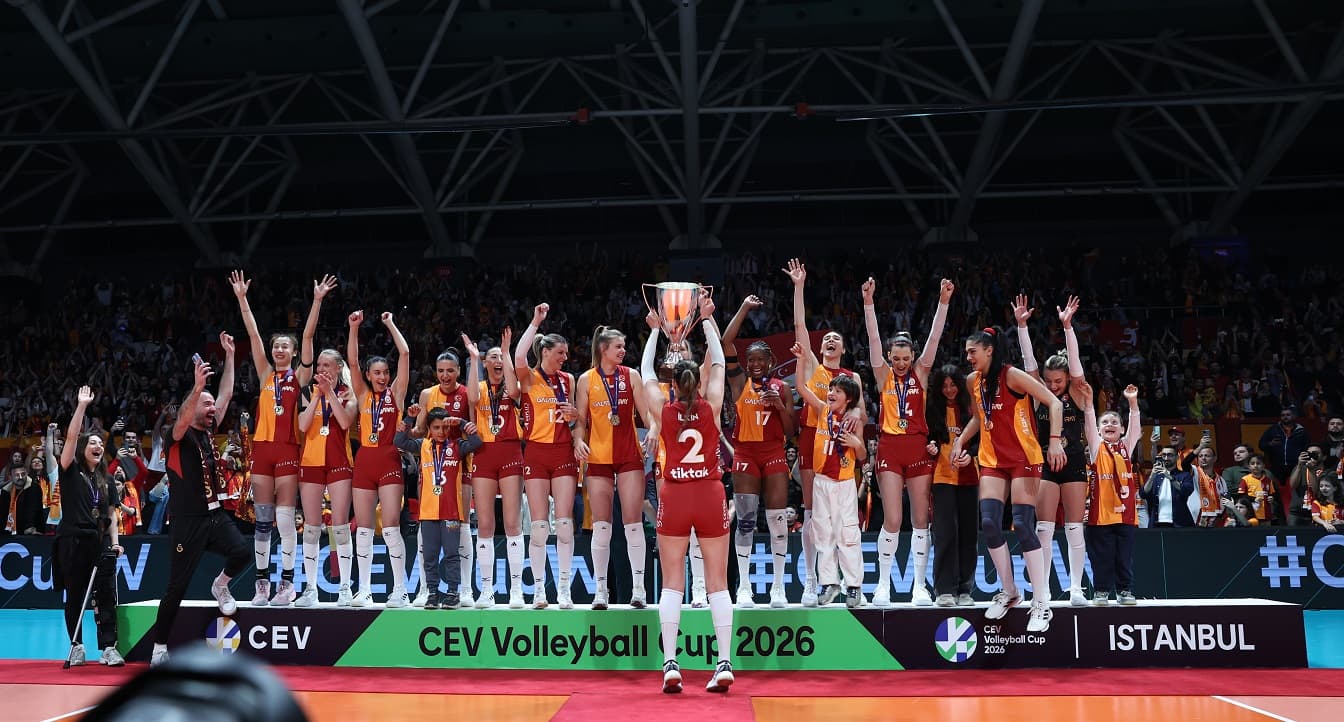 Galatasaray Daikin Gelecek Sezon CEV Şampiyonlar Ligi’nde