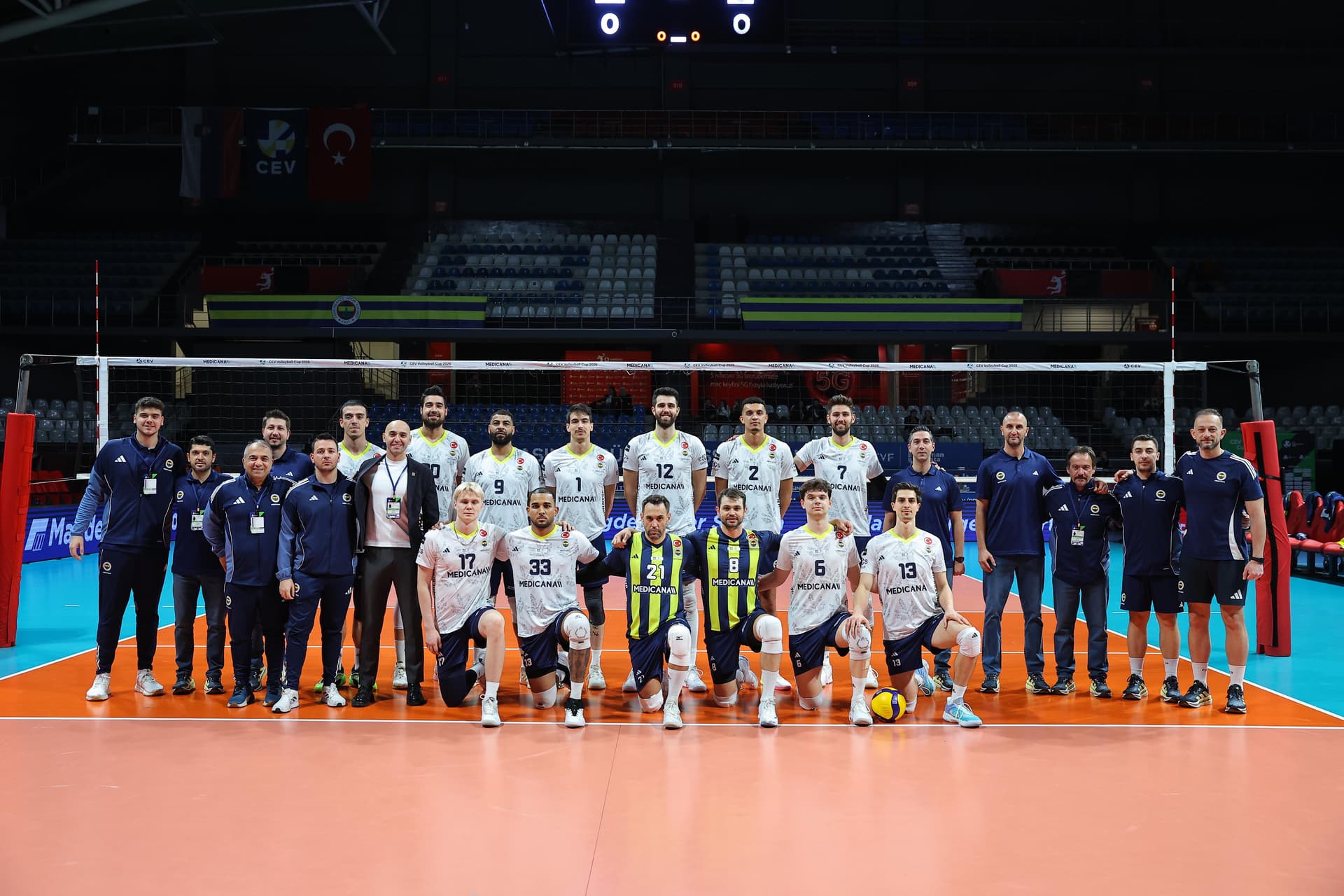 Fenerbahçe Medicana, CEV Kupası’nda Play-Off Aşamasına Yükseldi