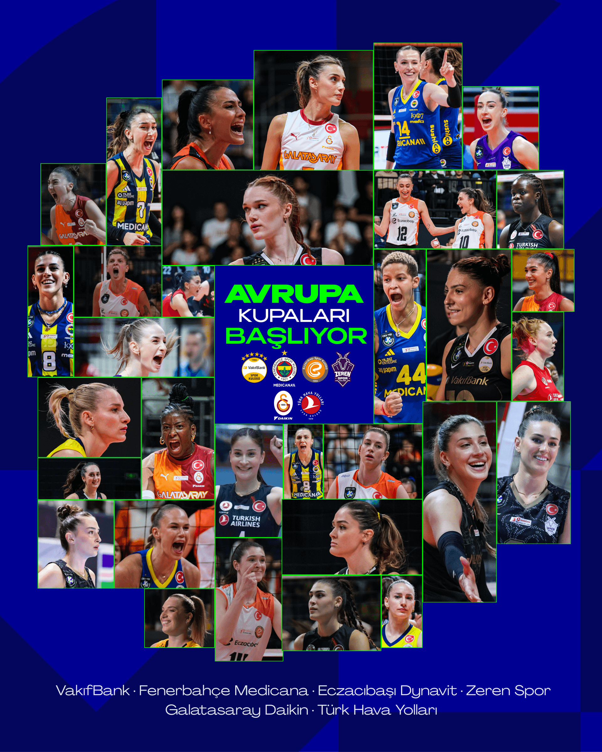 Temsilcilerimizin CEV Cup ve Şampiyonlar Ligi Yolculuğu Başlıyor!