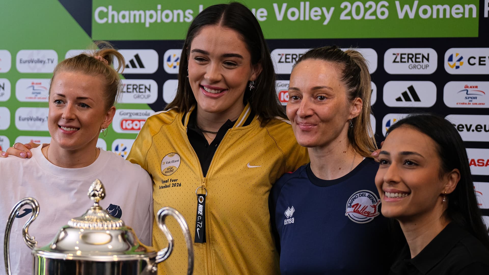 CEV Şampiyonlar Ligi Final Four Öncesi Takımlar İstanbul’da Buluştu