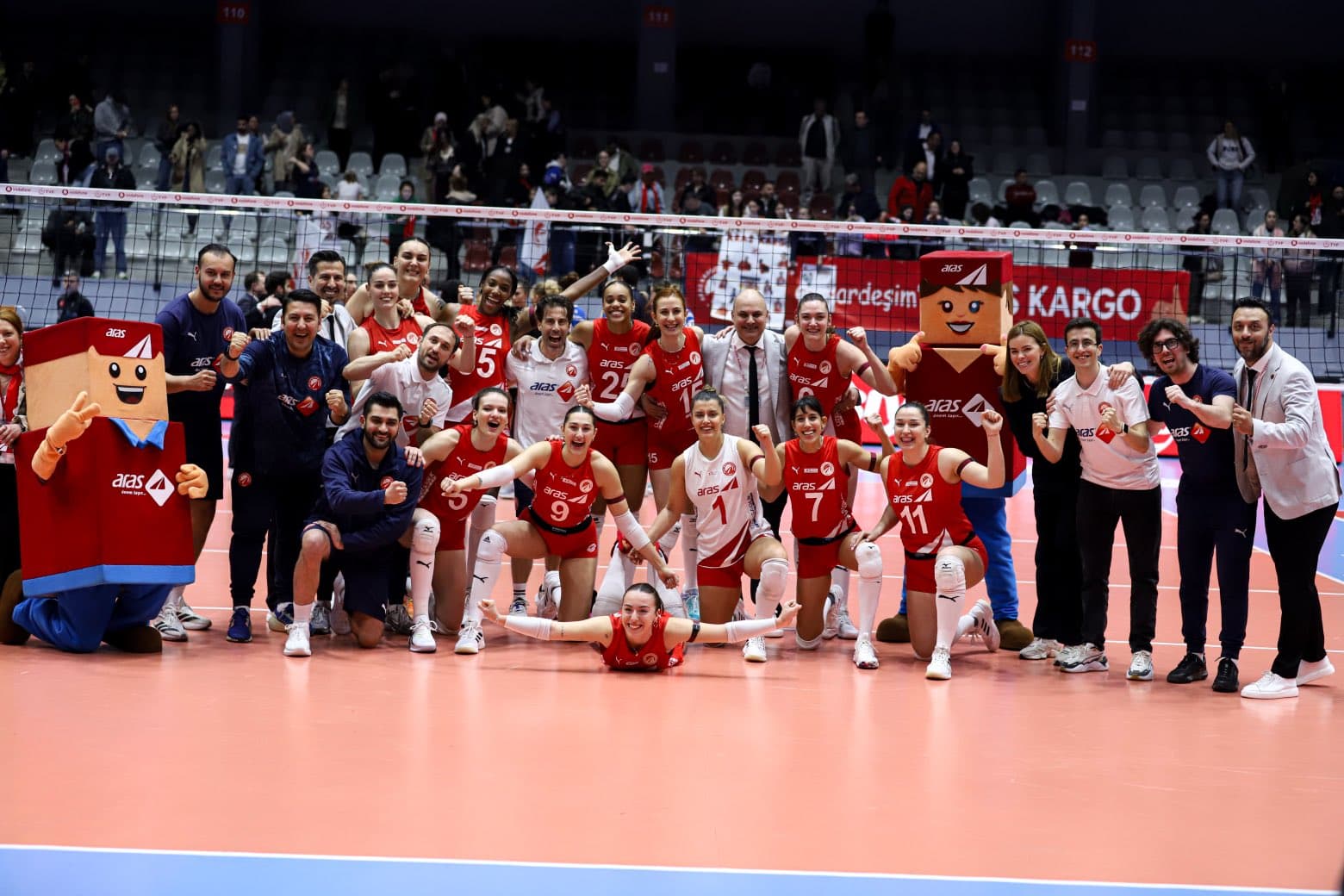 Aras Spor Avantajı Aldı