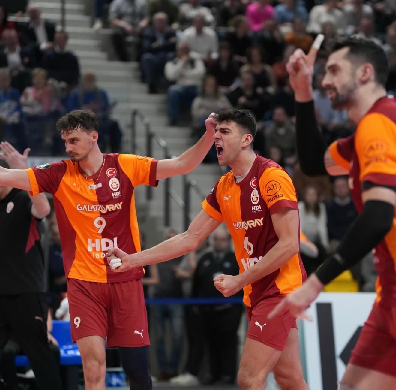 Galatasaray HDI Sigorta, Roeselare’ye 5 Set Sonunda Yenildi