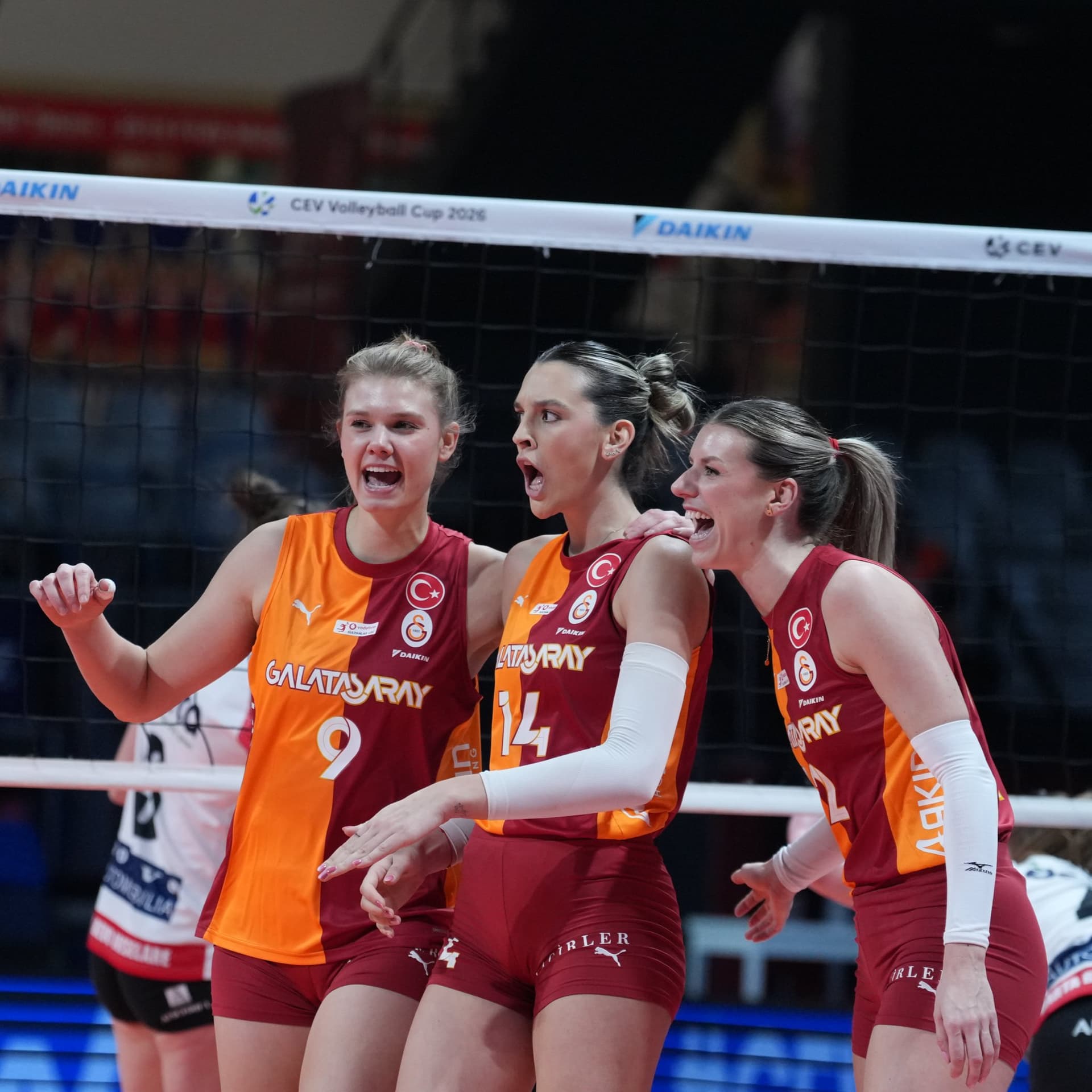 Galatasaray Daikin, CEV Kupası’nda Play-Off Turu’na Yükseldi