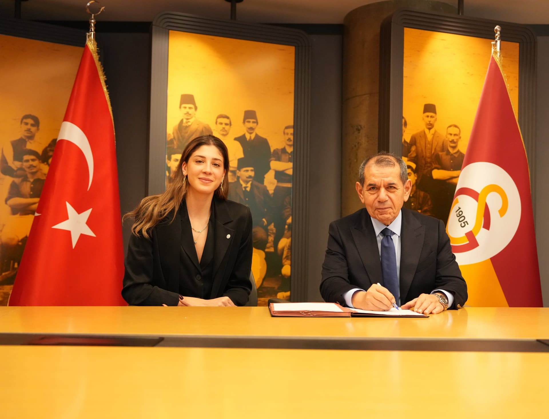 Galatasaray Daikin, Kaptan İlkin Aydın ile 2 Yıllık Sözleşme Uzattı