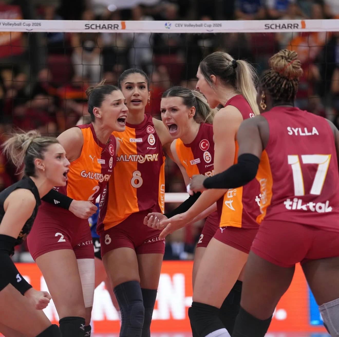 Galatasaray Daikin CEV Cup’ta Çeyrek Finale Yükseldi