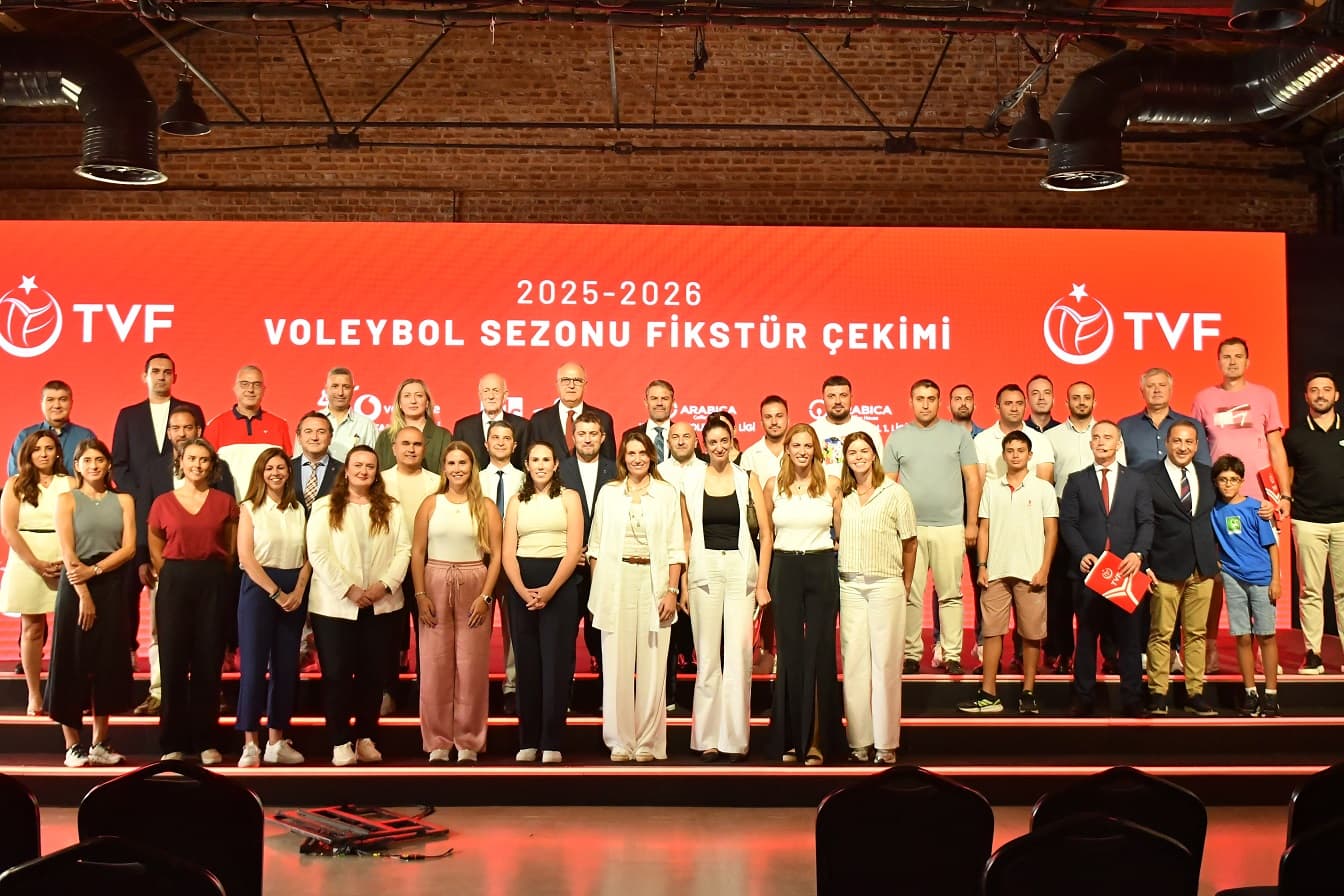 Vodafone Sultanlar Ligi’nde 2025-2026 Voleybol Sezonu Fikstürü Çekildi