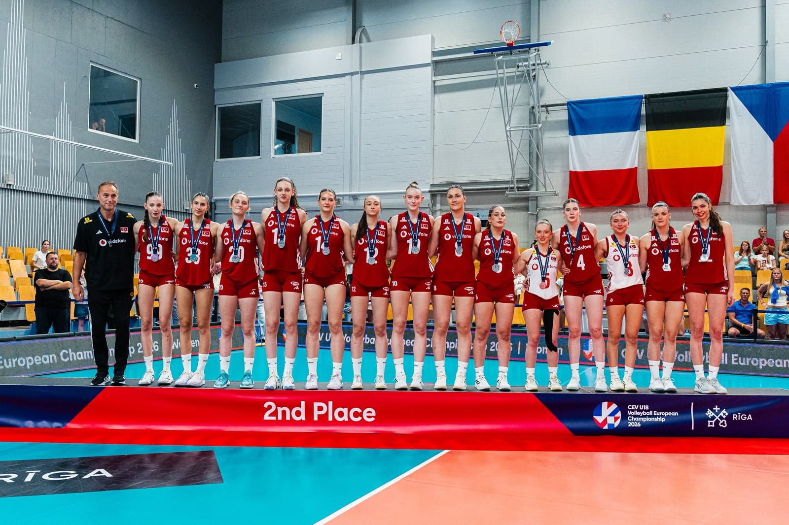 U18 Kadın Milli Takımımız Avrupa İkincisi