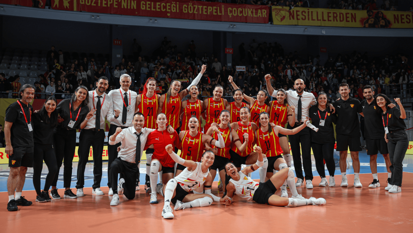 Göztepe Yuppo, Manisa Büyükşehir Belediyespor'a set vermedi