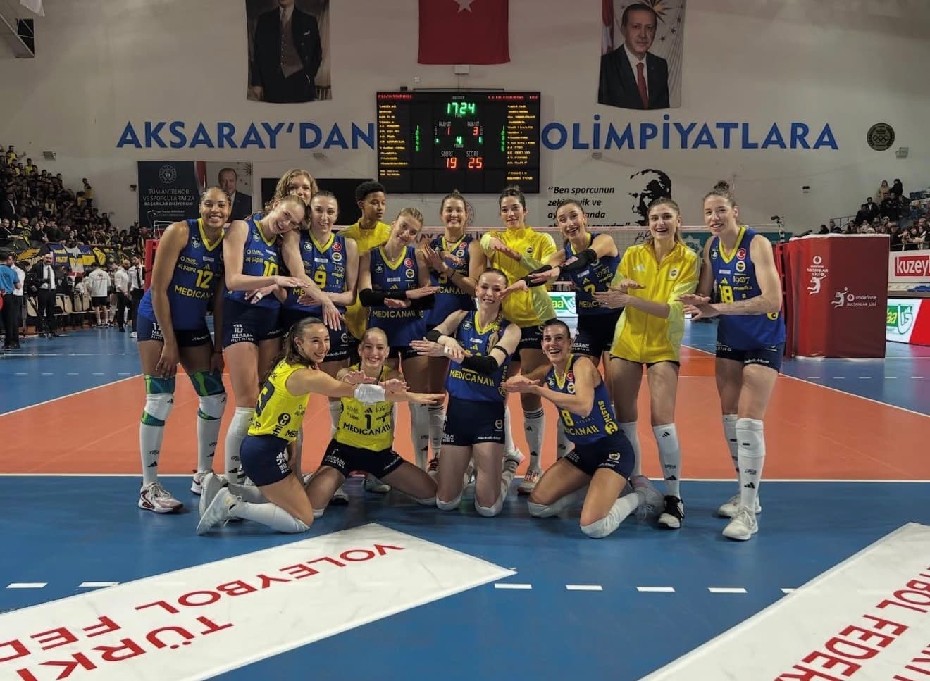 Fenerbahçe Medicana, Aksaray’dan Galibiyetle Ayrıldı