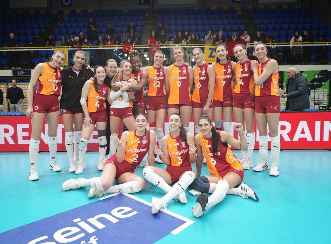 Galatasaray Daikin Paris’te Avantajı Kaptı