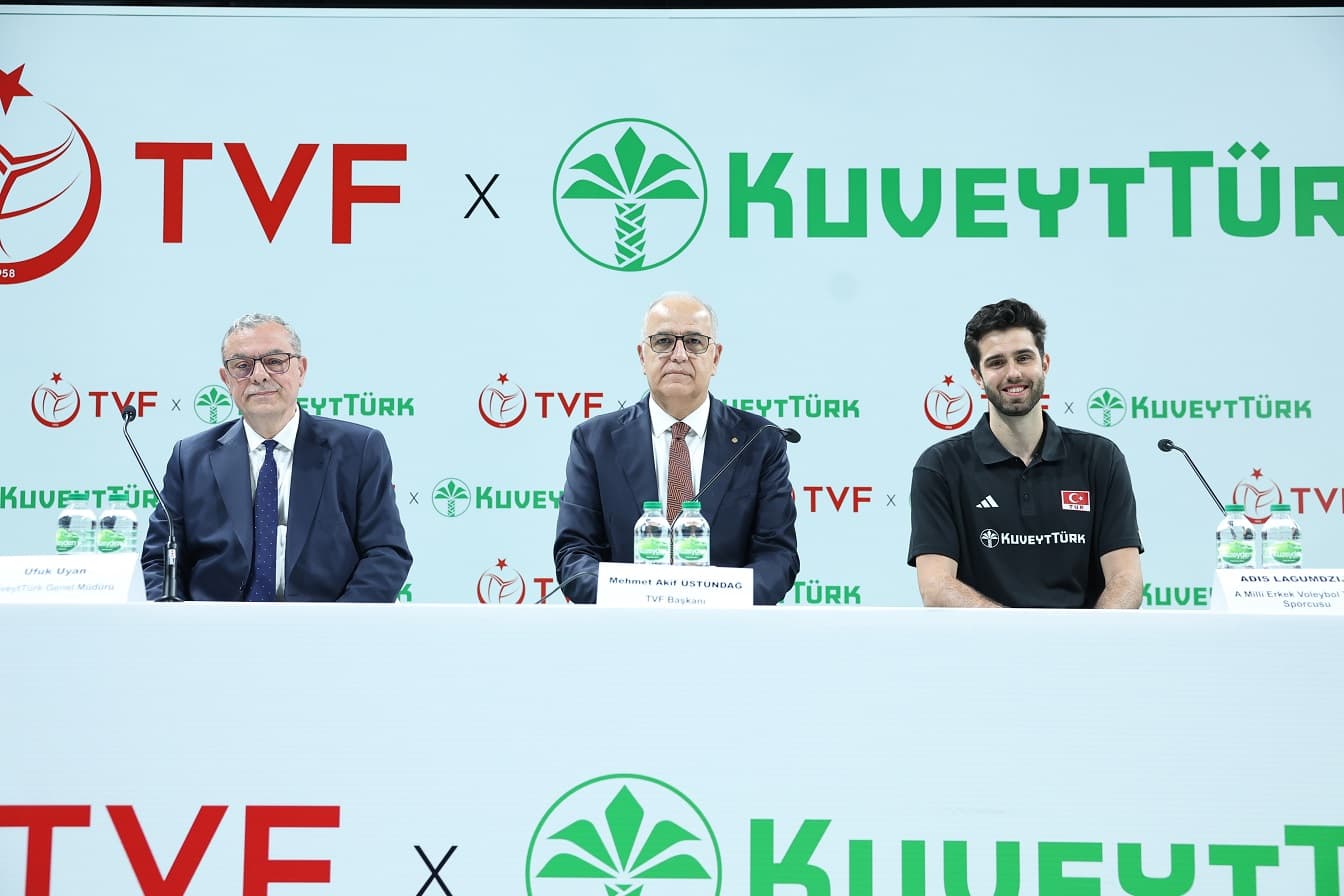 Kuveyt Türk, A Milli Erkek Voleybol Takımının Ana Sponsoru Oldu
